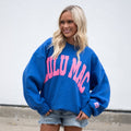 LM-SW-1007 Royal/Pink Puff