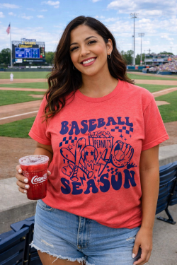 Baseball Season Graphic Tee