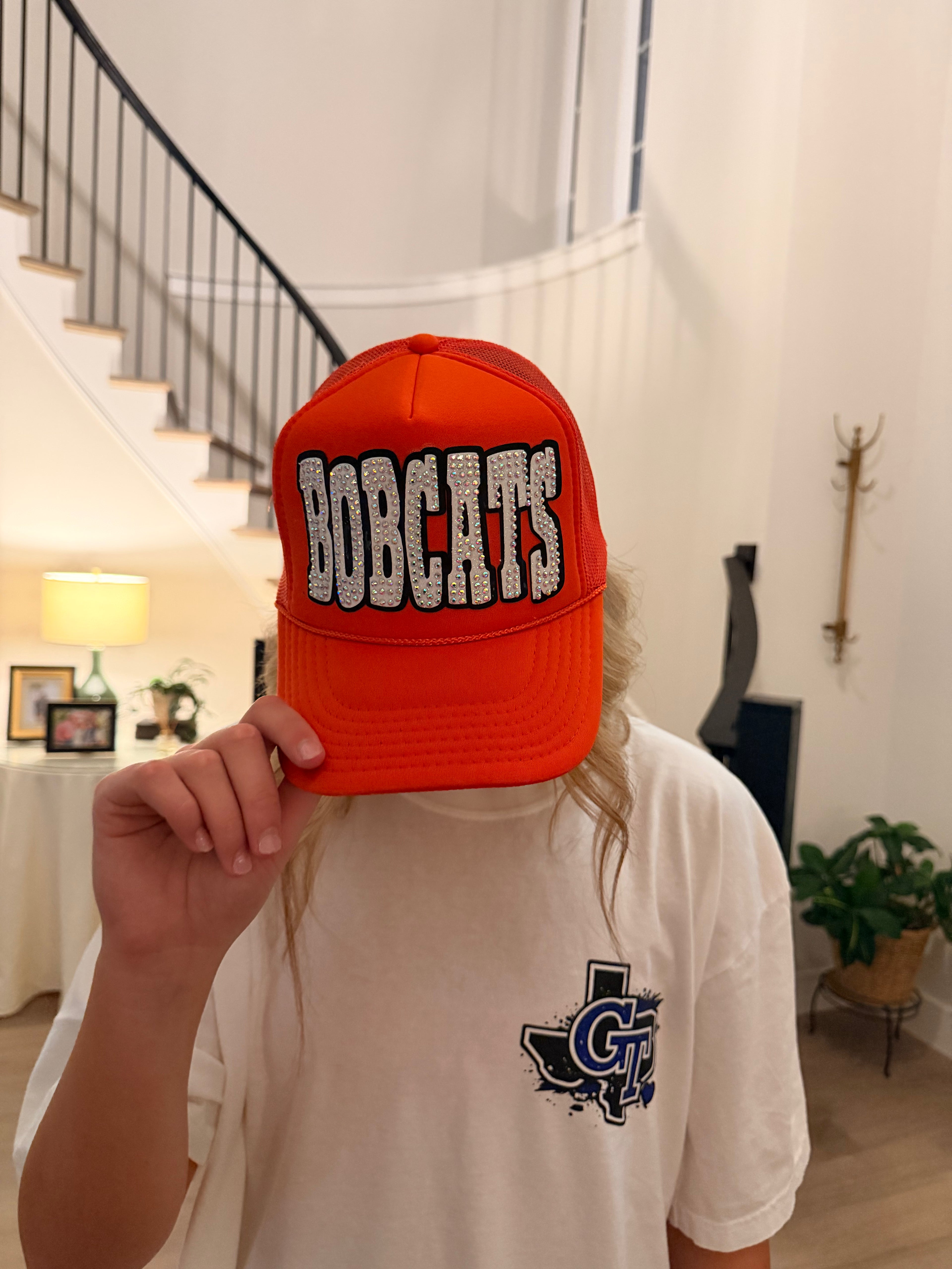 Bobcats Rhinestone Trucker Hat (Otto)