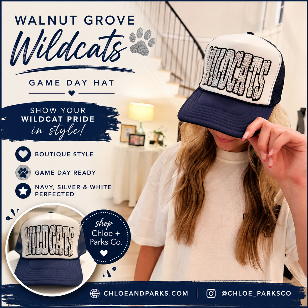 Wildcats Rhinestone Trucker Hat (Otto)