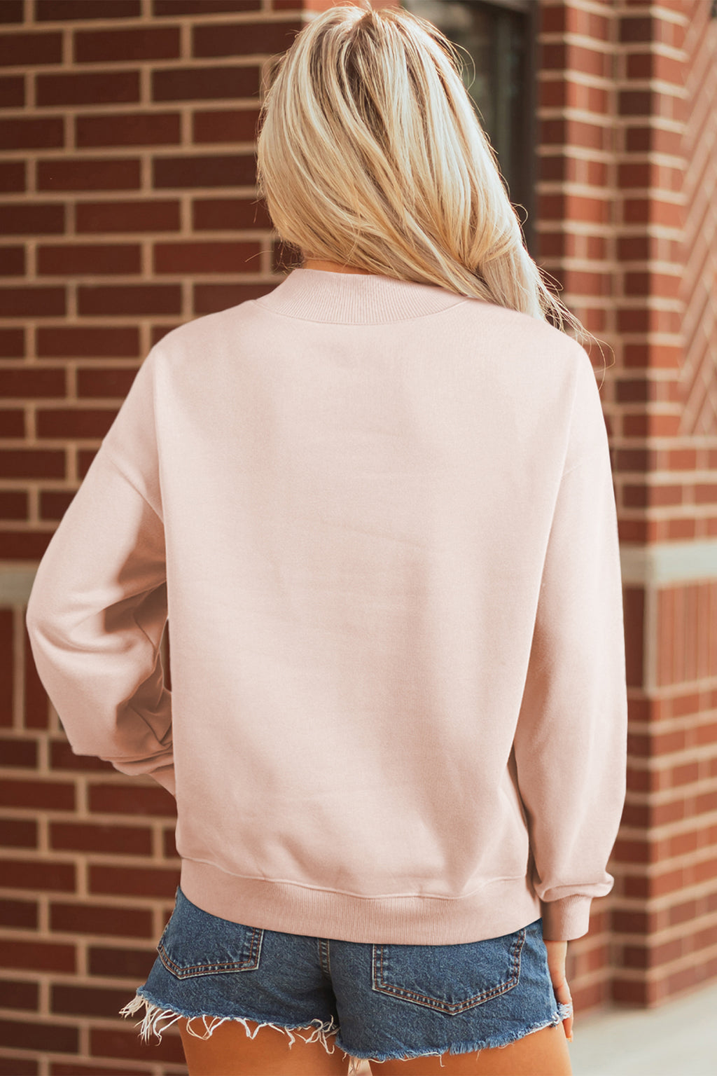 AMEN Mock Neck Sweatshirt (Oversized)
