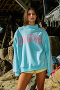 2-in-1!! "Dilly Dally/Lolly Gag" Reversible Mockneck Sweatshirt
