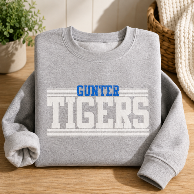 Gunter Tigers vintage crewneck sweatshirt